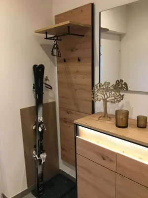 Küche/Küchenzeile in der Unterkunft Appartement Melanie
