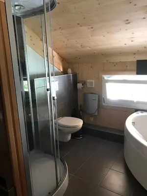 Ein Badezimmer in der Unterkunft Chalet Steiermark