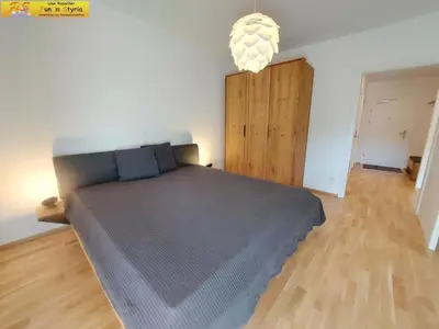 Ein Bett oder Betten in einem Zimmer der Unterkunft Apartment Bergzeit