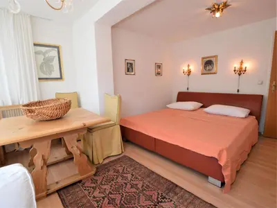 Ein Bett oder Betten in einem Zimmer der Unterkunft Landhaus Leitzinger OG1