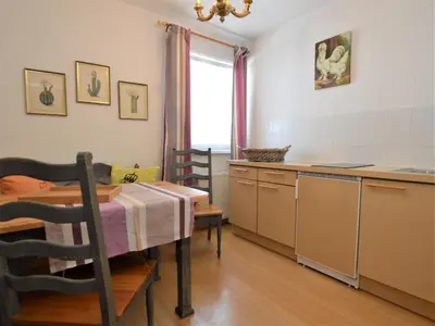 Küche/Küchenzeile in der Unterkunft Landhaus Leitzinger EG2