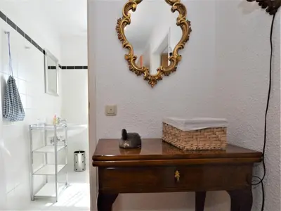 Ein Badezimmer in der Unterkunft Landhaus Leitzinger EG1