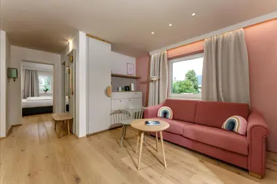 Küche/Küchenzeile in der Unterkunft Familienhotel Felsenhof