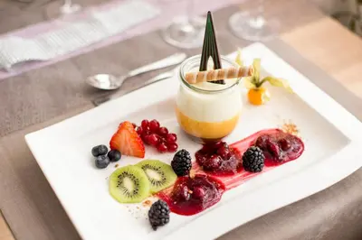 Essen im Hotel oder in der Nähe