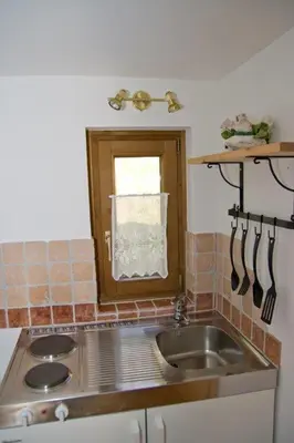 Küche/Küchenzeile in der Unterkunft Feriendorf Oberhof