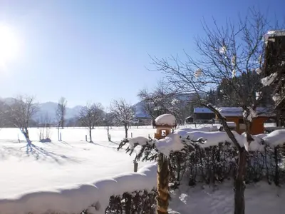Landhaus Alpin im Winter