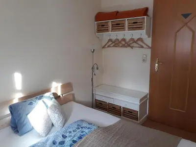 Ein Bett oder Betten in einem Zimmer der Unterkunft Appartements Oberhof