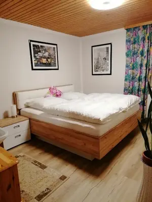 Ein Bett oder Betten in einem Zimmer der Unterkunft St. Andrä im Lungau - Ruhe und Natur