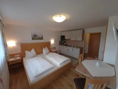 Ein Bett oder Betten in einem Zimmer der Unterkunft Nöglhof