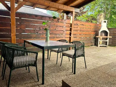 Ein Patio oder anderer Außenbereich in der Unterkunft Bergidyll 5 by Alpenidyll Apartments