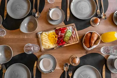 Essen im Aparthotel oder in der Nähe
