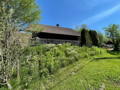 Ein Garten an der Unterkunft Ferienhütte Bosic