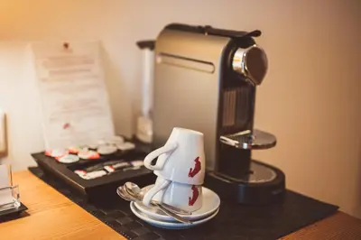 Kaffee-/Teezubehör in der Unterkunft Heritage Hotel Hallstatt