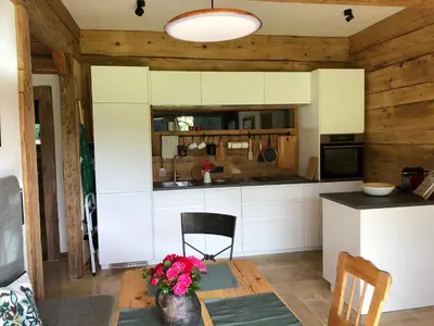 Küche/Küchenzeile in der Unterkunft Apartment Stillleben Luxus für die Seele