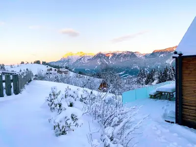 Naturlandschaft in der Nähe des Chalets