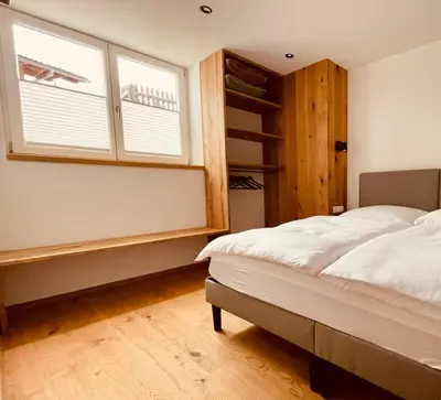 Ein Bett oder Betten in einem Zimmer der Unterkunft AUSZEIT Appartement