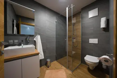 Ein Badezimmer in der Unterkunft Austrian Apartments