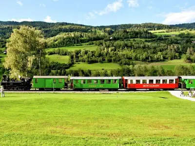Naturlandschaft in der Nähe des Chalets