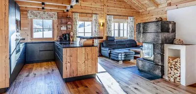 Küche/Küchenzeile in der Unterkunft Köck-Chalet