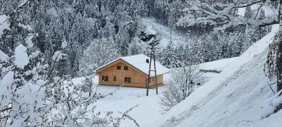 Köck-Chalet im Winter