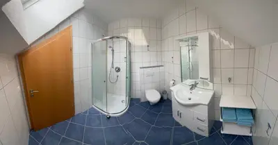 Ein Badezimmer in der Unterkunft Ferienwohnung Schmid