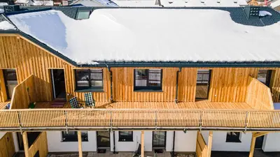 Ein Balkon oder eine Terrasse in der Unterkunft Appartment Schöner Wohnen