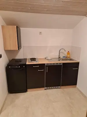 Küche/Küchenzeile in der Unterkunft Apartment Sabrina