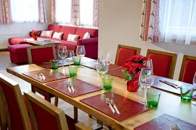 Getränke in der Unterkunft AlpenChalet Mitterberg