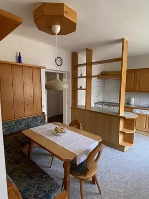 Küche/Küchenzeile in der Unterkunft Almufer-Appartements