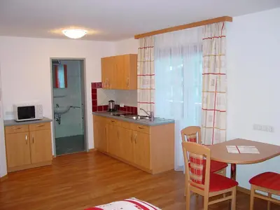 Küche/Küchenzeile in der Unterkunft Ferienhaus Kaml Franz