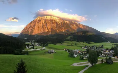 Naturlandschaft in der Nähe der Ferienwohnung
