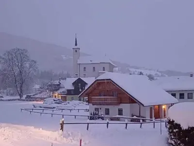 Wolfgangchalet A im Winter