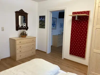 Ein Bett oder Betten in einem Zimmer der Unterkunft Altes Pfarrhaus