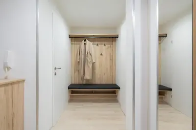 Grundriss der Unterkunft Modern Apartment, Full Kitchen, for 6