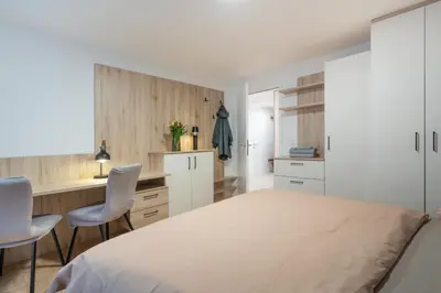Küche/Küchenzeile in der Unterkunft Modern Apartment, Full Kitchen, for 6