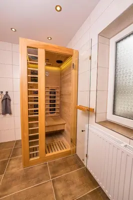 Ein Badezimmer in der Unterkunft Ferienwohnung Andexlinger