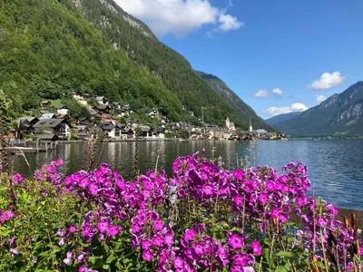 Naturlandschaft in der Nähe des Privatzimmers