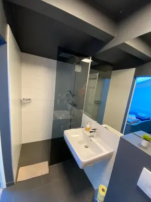 Ein Badezimmer in der Unterkunft Living8-Appartements