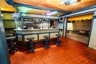 Lounge oder Bar in der Unterkunft Landgasthof Zum Hammerschmied