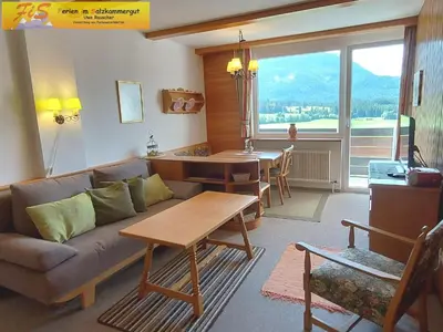 Ein Sitzbereich in der Unterkunft Apartment Panoramablick