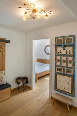 Ein Bett oder Betten in einem Zimmer der Unterkunft Geierkogel Retreat