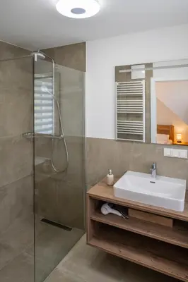 Ein Badezimmer in der Unterkunft Geierkogel Retreat