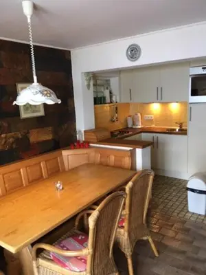Küche/Küchenzeile in der Unterkunft Haus ter Stege