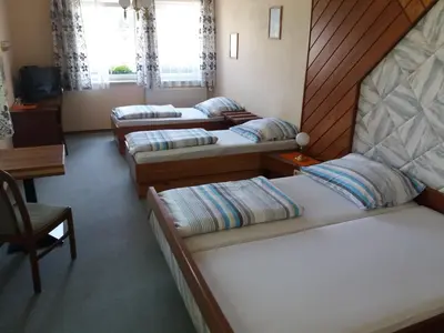 Ein Bett oder Betten in einem Zimmer der Unterkunft Austria Traveller Hotel Lenzing