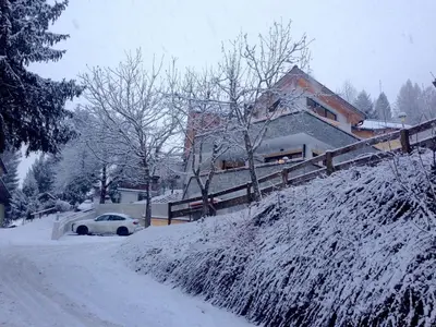 Penthouse Alpendorf im Winter