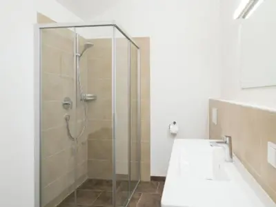 Ein Badezimmer in der Unterkunft Penthouse Alpendorf
