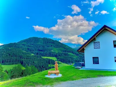 Naturlandschaft in der Nähe des Chalets