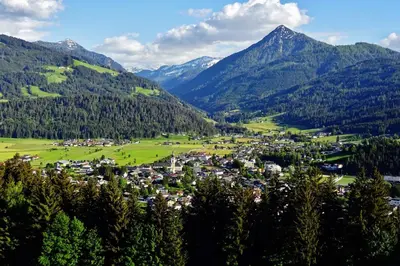 Naturlandschaft in der Nähe der Ferienwohnung