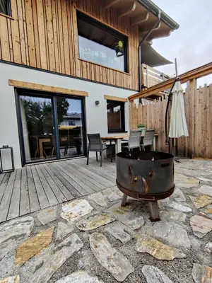 Ein Patio oder anderer Außenbereich in der Unterkunft DaHome Appartements