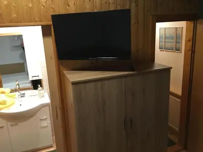 TV/Unterhaltungsangebot in der Unterkunft Ferienwohnungen Aigner